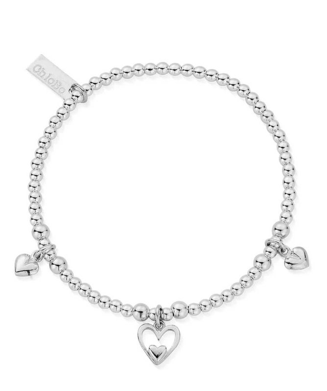 ChloBo Triple Heart Bracelet