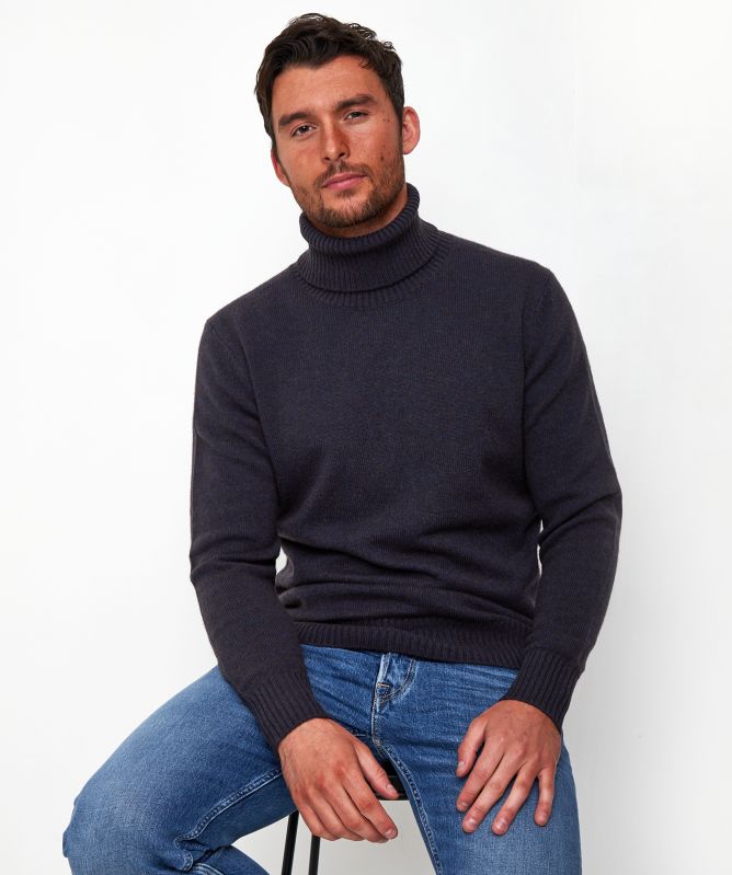 Thomas Maine Roll Neck Merino Jumper