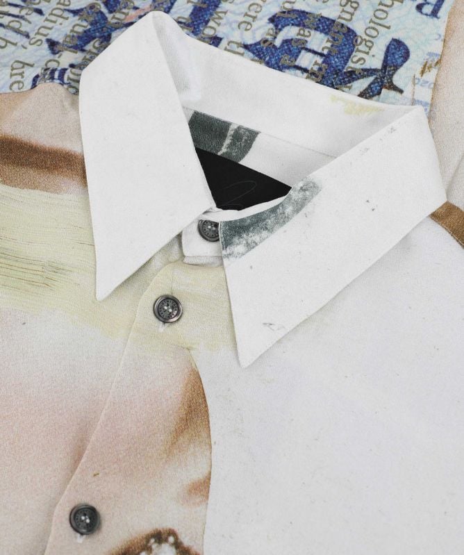 Limitato Face On Text Shirt