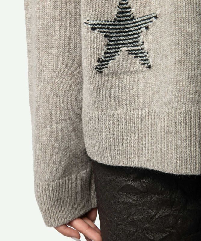 Zadig and Voltaire Markus Stars Cashmere Jumper