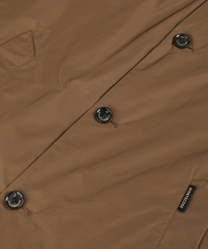Montecore Water-Resistant Hooded Overcoat
