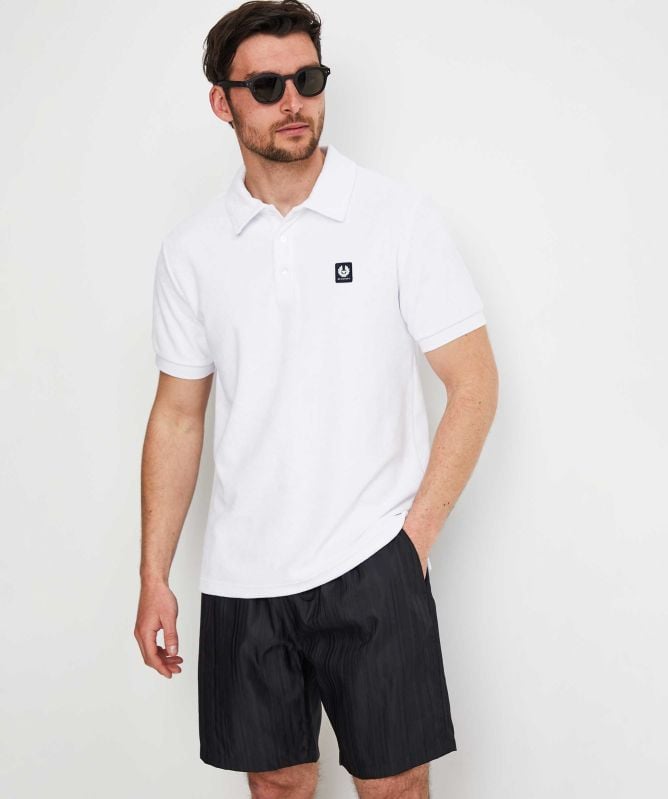 Belstaff Towelling Tether Polo Shirt