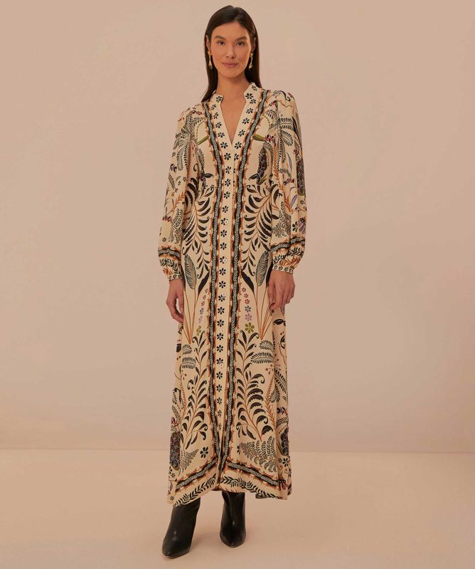 FARM Rio Classic Nature Maxi Dress