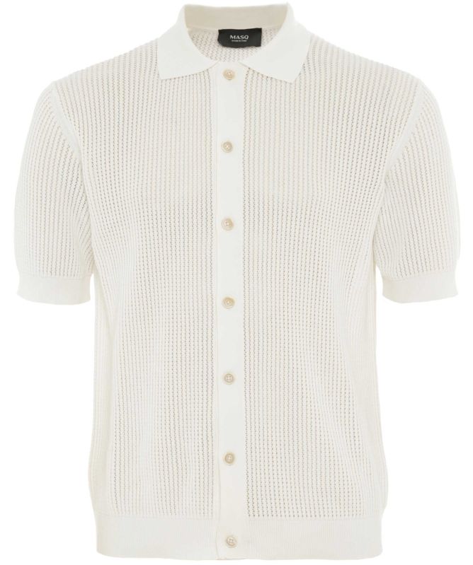 MASQ Hand Knit Short Sleeve Shirt