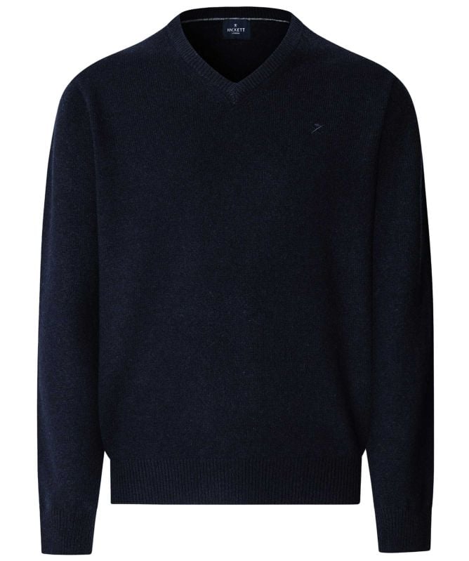 Hackett Lambswool V-Neck Jumper