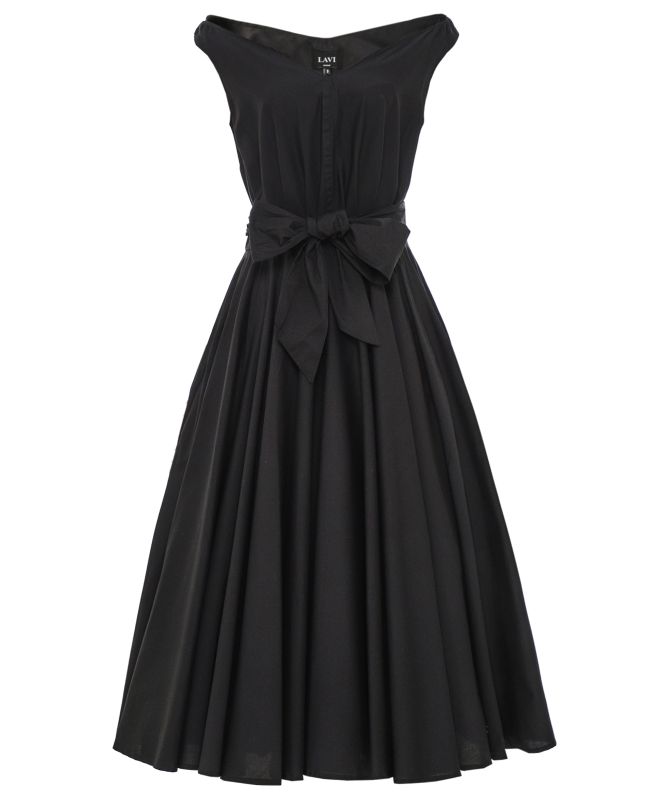 Lavi Mambo Off-Shoulder Midi Dress