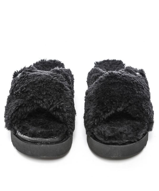 UGG Fuzz Sugar Cross Slide