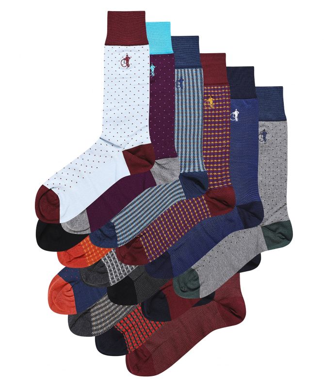 London Sock Co. Designer Collection Socks 15 Pack
