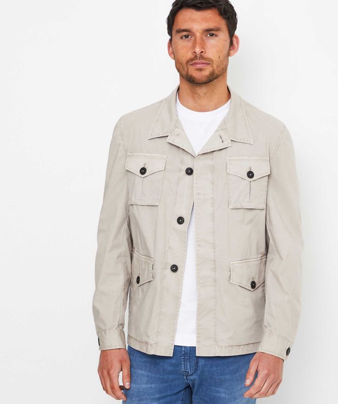 LBM 1911 Stretch Cotton Overshirt