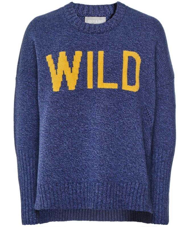 Eddy and Ivy Cashmere Merino Wild Crew Neck Jumper