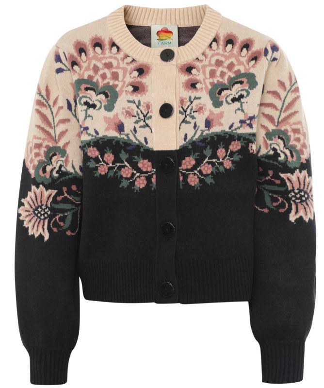 FARM Rio Belle Garden Knit Cardigan