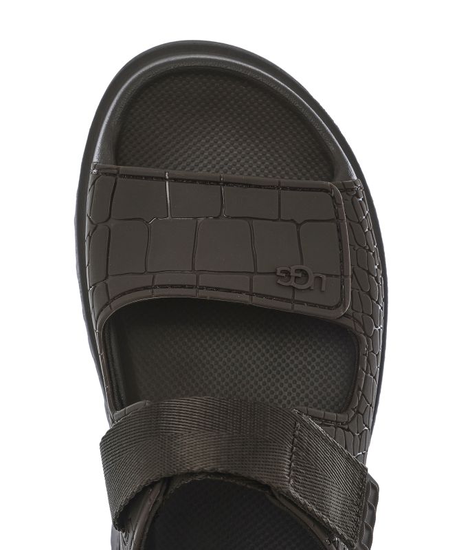 UGG GoldenGlow Embossed Sandals