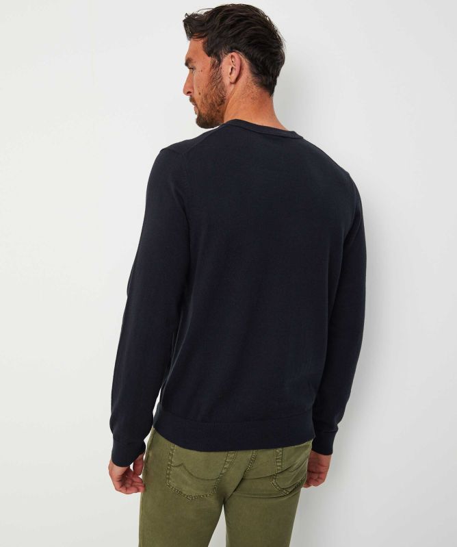 Paul Smith Crew Neck Zebra Jumper