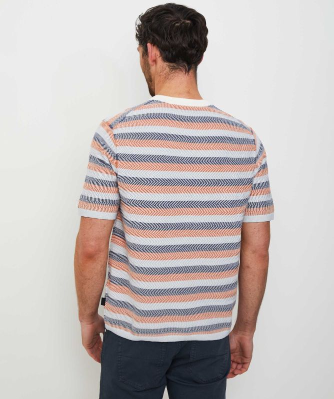 Paul Smith Knitted Striped T-Shirt