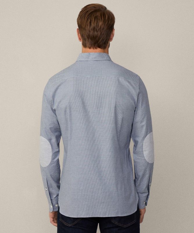 Hackett Tailored Fit Flannel Puppytooth Shirt