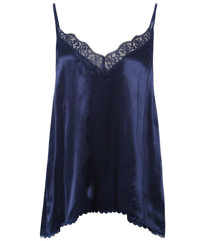 Greek Archaic Kori Metallic Silky Camisole