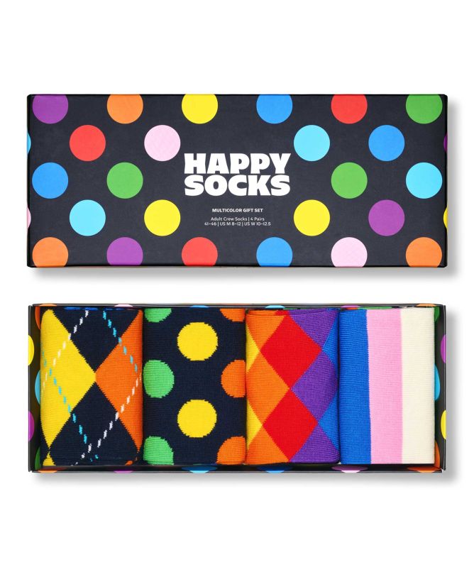 Happy Socks Multi Socks 4 Pack