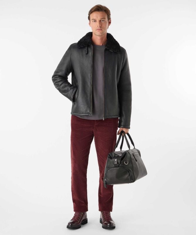 Oliver Sweeney Follakilla Double Faced Shearling Jacket