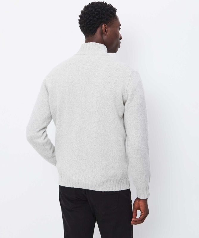 Filippo De Laurentiis Merino Half-Zip Jumper