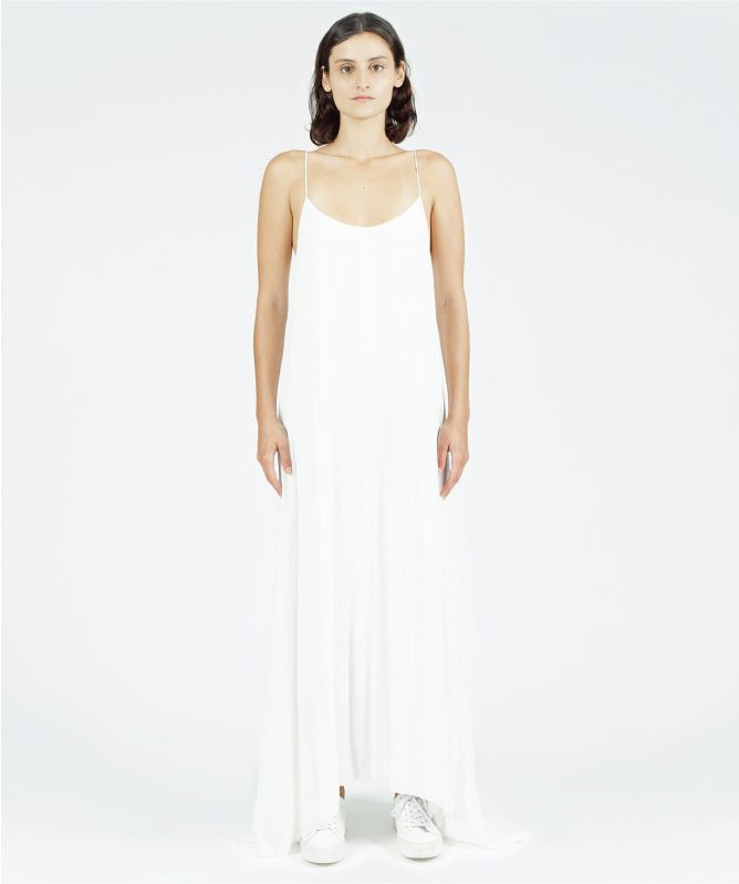 NU London Long Draped Hem Dress