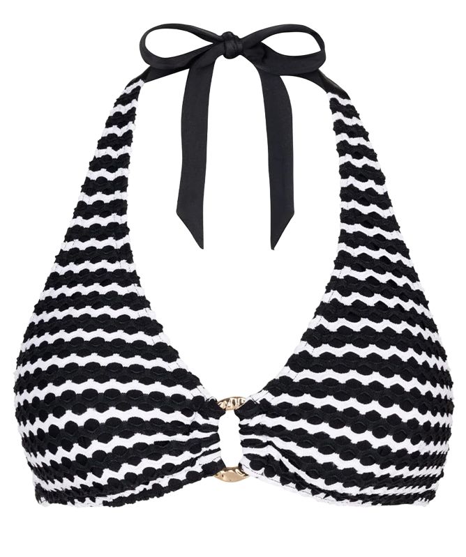 Chelsea Peers Crochet Halterneck Bikini Top