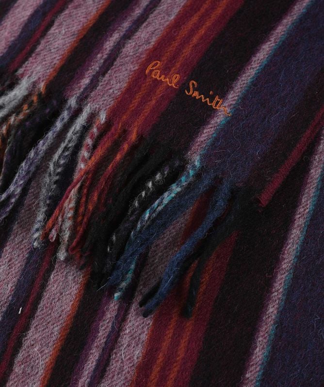 Paul Smith Lambswool Trent Stripe Scarf