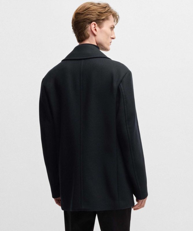 BOSS Wool H-Clay Pea Coat