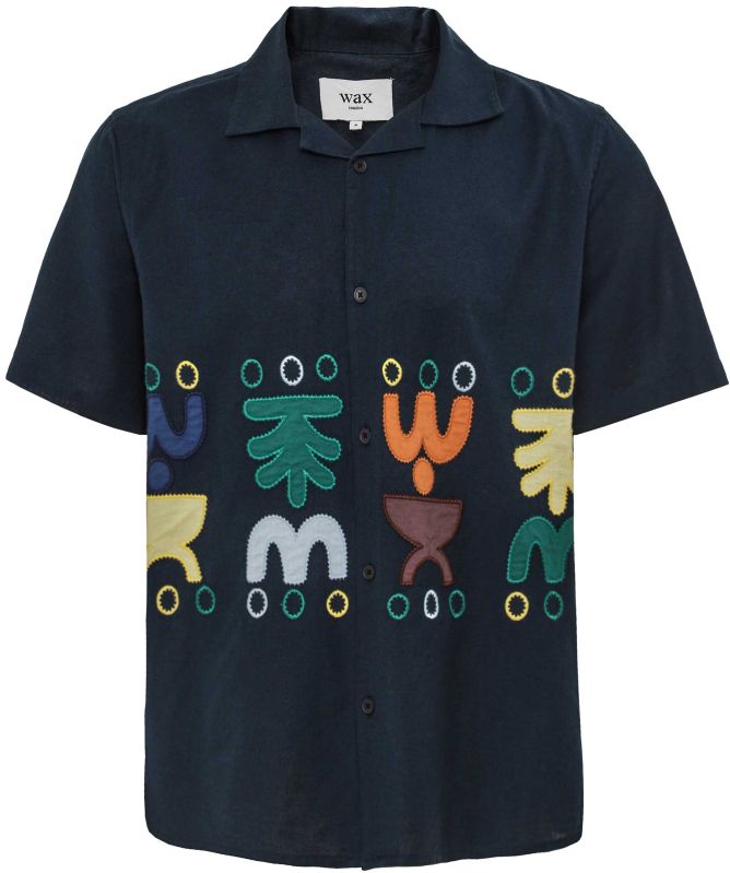 Wax London Bold Applique Didcot Shirt