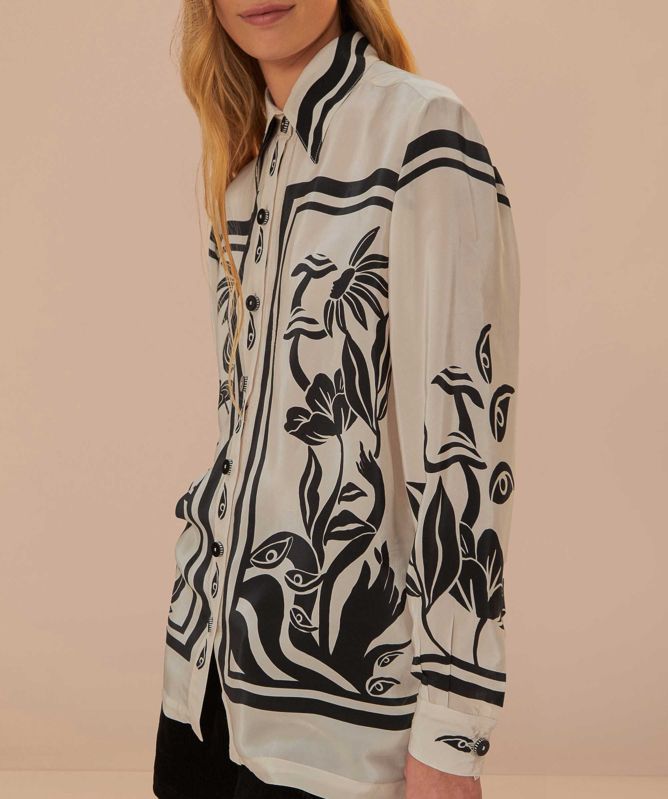 FARM Rio Surreal Garden Shirt