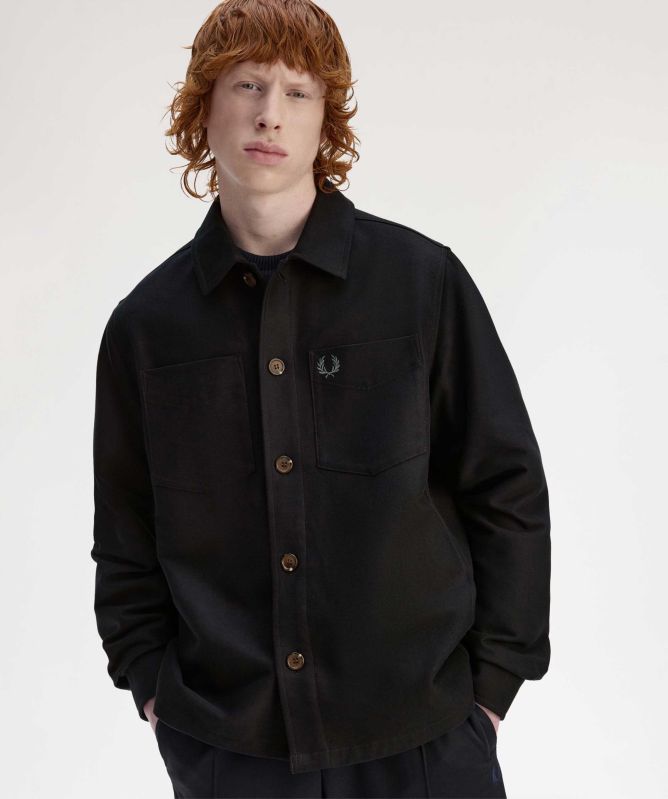Fred Perry Brushed Twill Overshirt