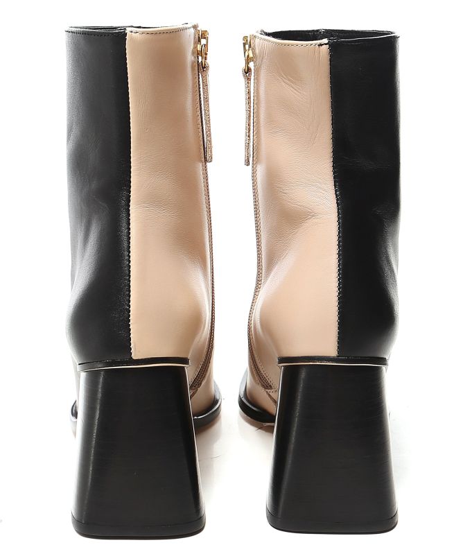 ALOHAS South Bicolour Leather Ankle Boots