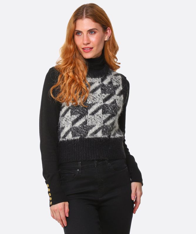 rag & bone Edith Houndstooth Sweater Vest