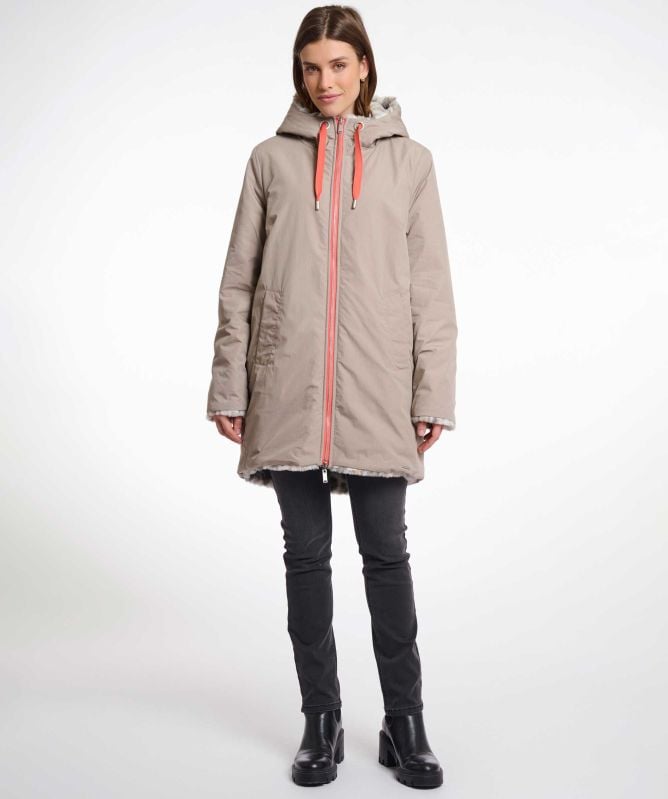 Rino and Pelle Javin Leopard Reversible Parka