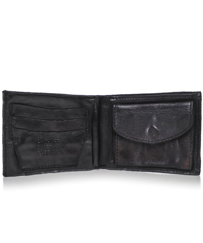 Campomaggi Leather Mock Croc Coin Wallet