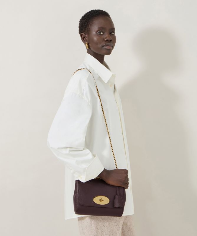 Mulberry Lily Small Classic Grain Shoulder Bag