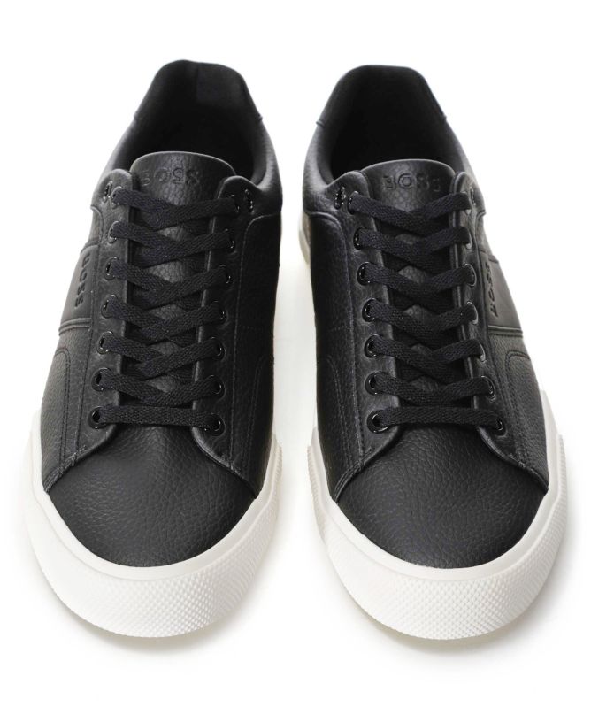 BOSS Faux Leather Aiden_Tenn Trainers