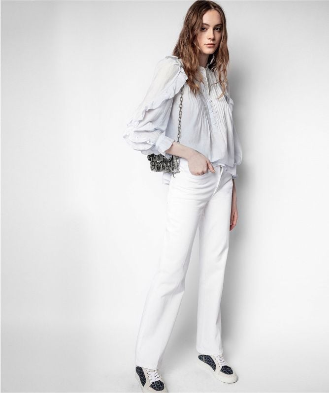 Zadig & Voltaire Blue Timmy Tomboy Shirt | Jules B