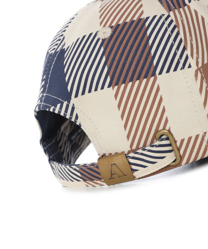 Aquascutum Macro Check Baseball Cap