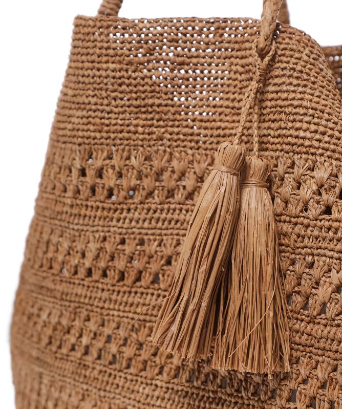 Rabarany Woven Raffia Bag