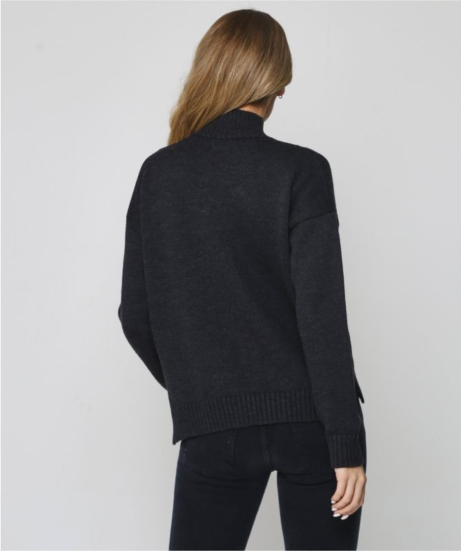 GANNI Wool Turtle Neck Sweater