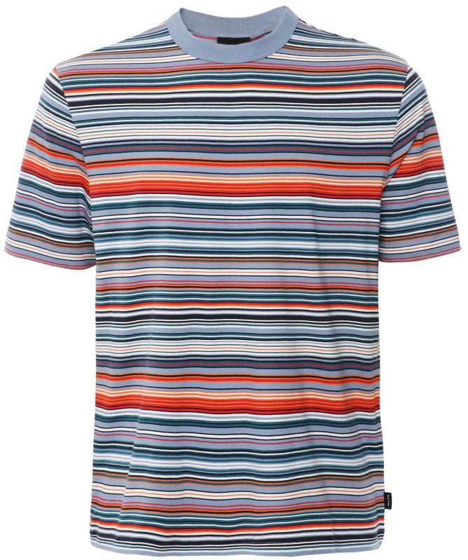 Paul Smith Organic Cotton Striped T-Shirt