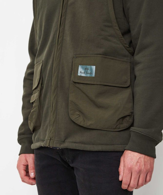 Paul Smith Zip Utility Sweatshirt