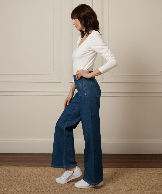 Donna Ida Kate The Relaxed Wide Leg Jeans