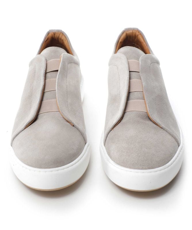 Sigotto Uomo Suede Slip On Trainers