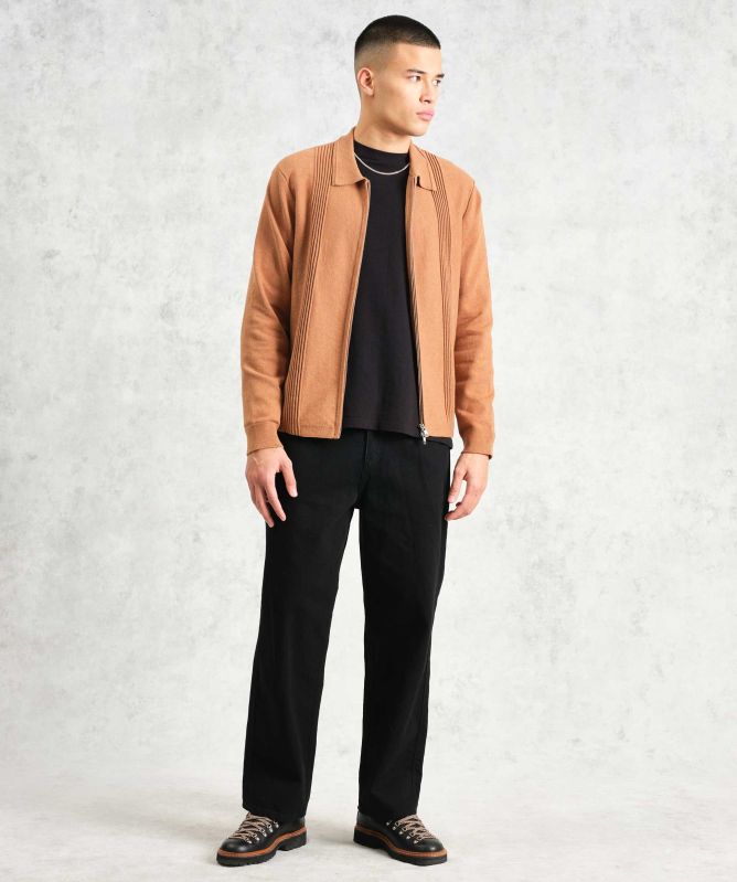 Wax London Milano Stripe Lennox Polo