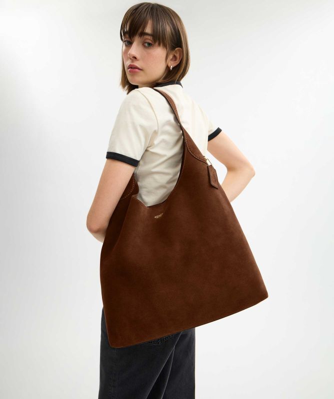 Coach Suede Brooklyn Shoulder Bag 39