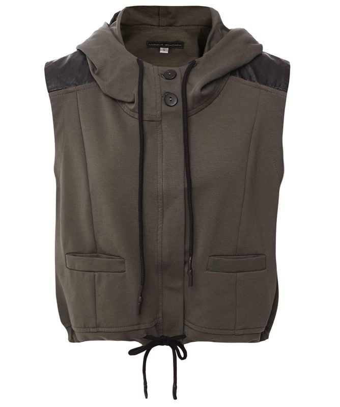 Lurdes Bergada Harry Hooded Waistcoat