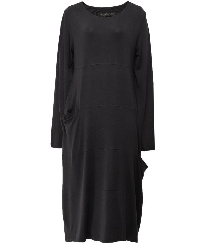 Philomena Christ Black Pocket Detail Jersey Dress | Jules B