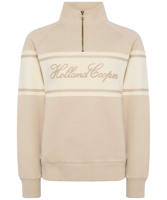 Holland Cooper Signature Quarter Zipper Sweat
