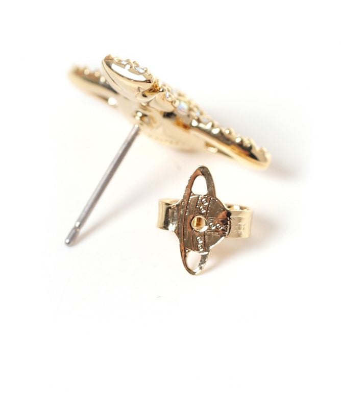 Vivienne Westwood Grace Bas Relief Stud Earrings